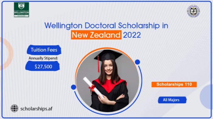 Wellington doctoral scholarship s3 2 CllRc