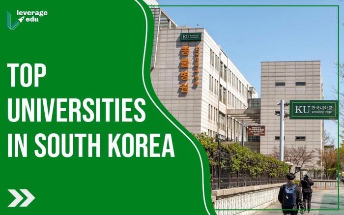 Urutan universitas terbaik di korea selatan