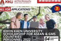 Khon kaen university scholarship s2 1