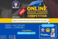 Beasiswa s1 online scholarship competition osc