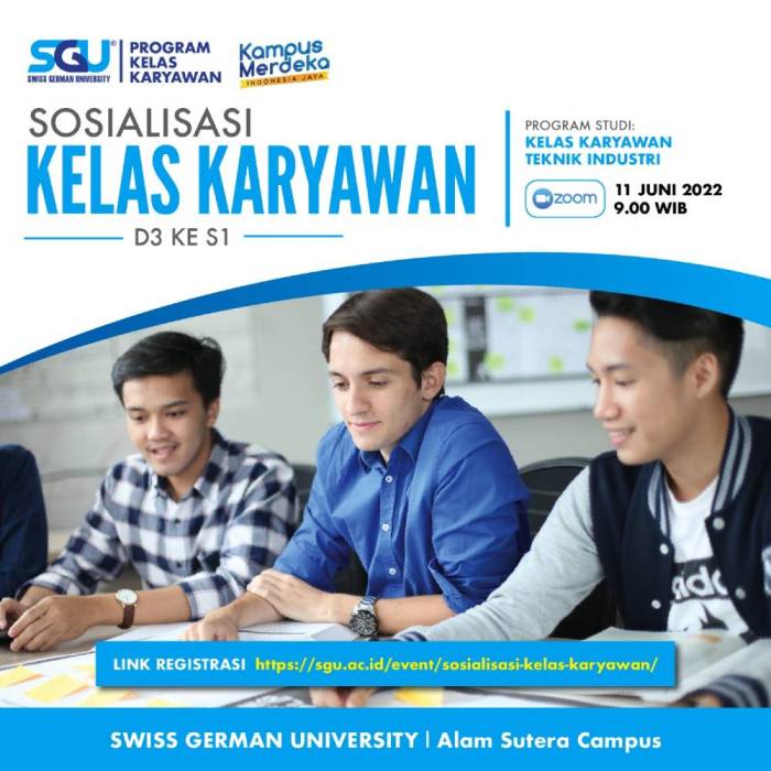 Universitas kelas karyawan sabtu minggu