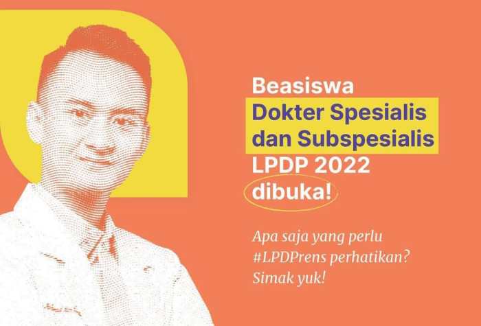 Beasiswa dokter spesialis dari lpdp 2017