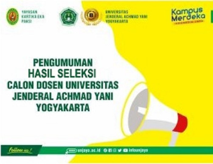 Jurusan universitas jenderal achmad yani yogyakarta