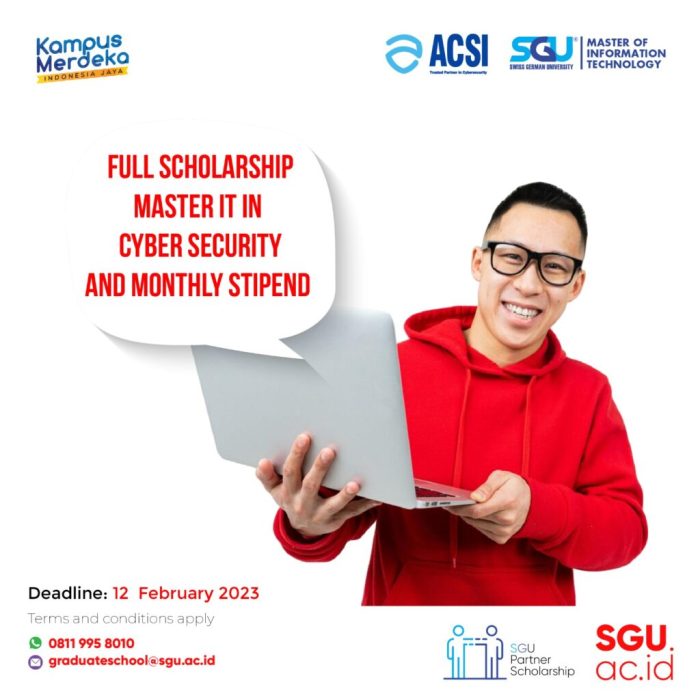 Master it in cyber security scholarship swiss german university s2 0