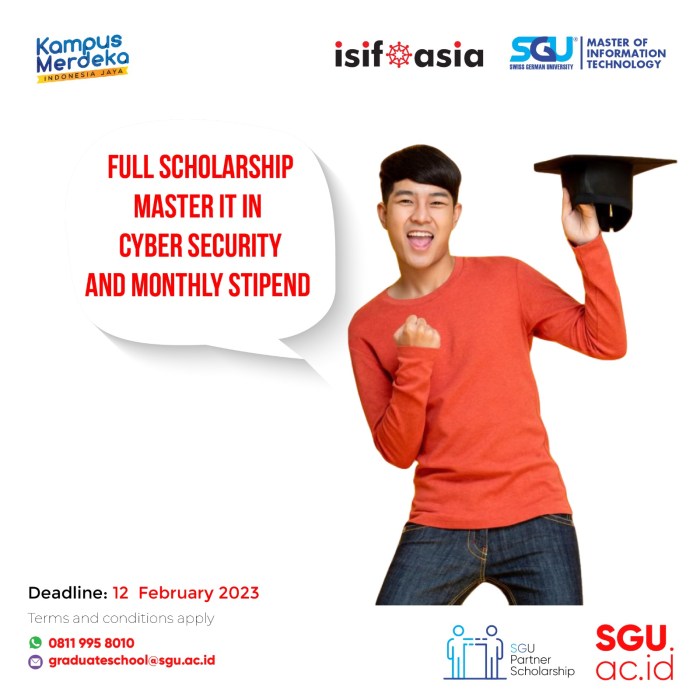 Master it in cyber security scholarship swiss german university s2 0