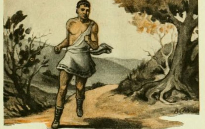 Pheidippides story ancient marathon greek real history first greekboston alchetron messenger