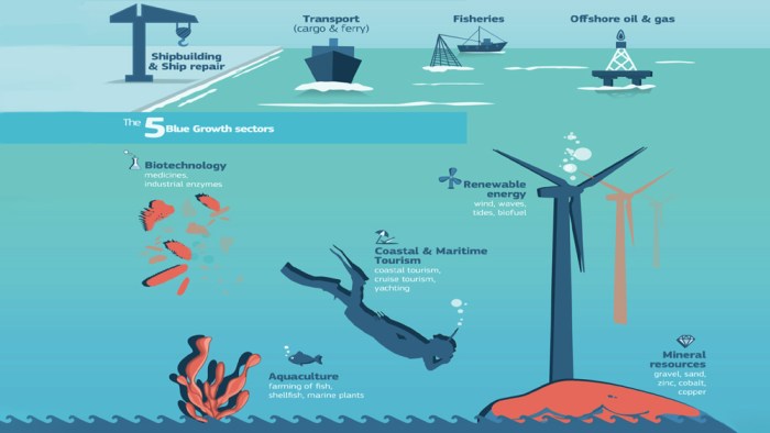 Pengertian dari marine economy dan maritime economy dalam ilmu ekonomi