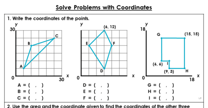 Contoh soal matematika titik koordinat