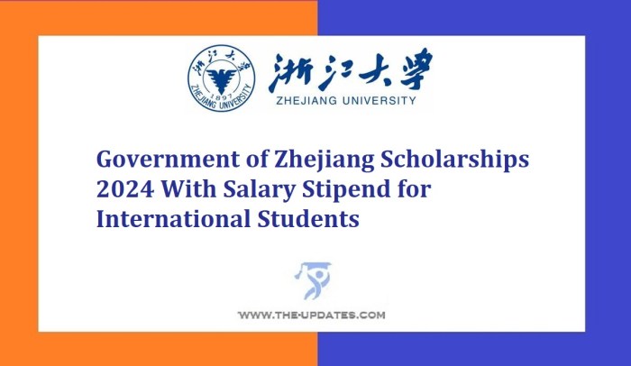 Zhejiang provincial government scholarship s1 s2 s3 1