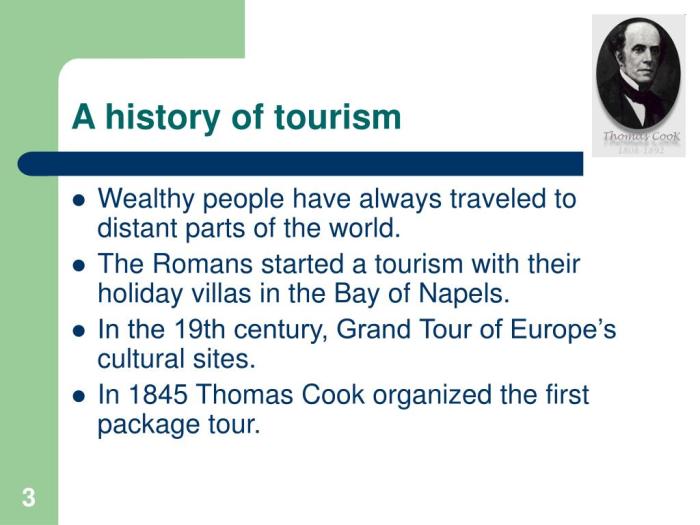 Tourism history