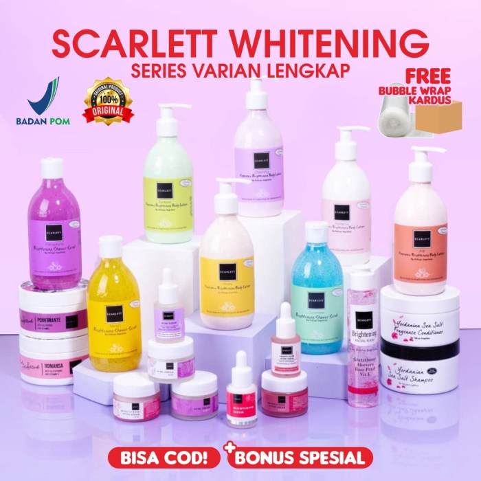 Sejarah scarlett whitening