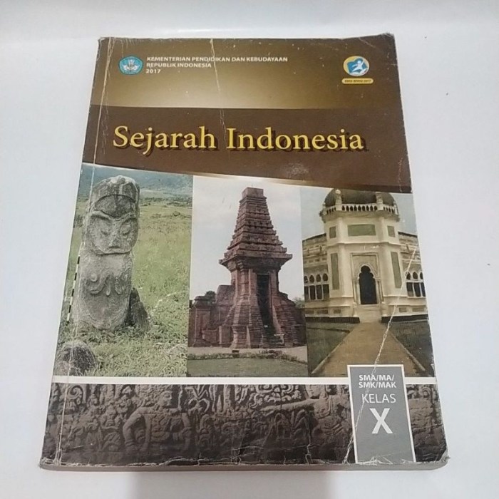 Buku sejarah kelas 10 kurikulum 2013 revisi 2016