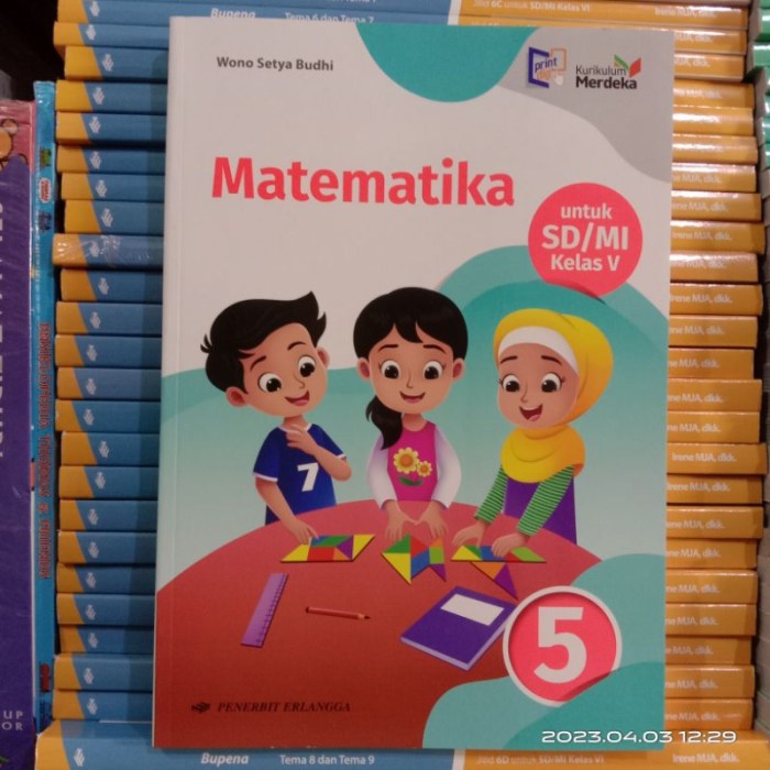 Buku matematika kelas 5 erlangga pdf