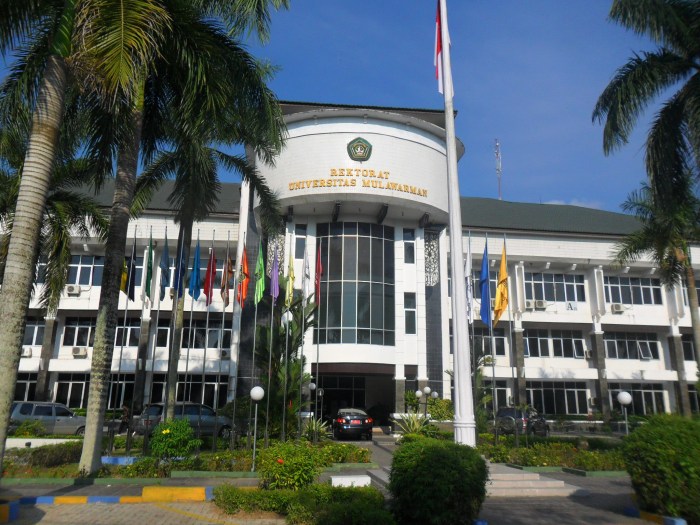 Universitas mulawarman kampus jalan banggeris