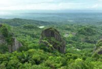 Nglanggeran volcano ancient papan