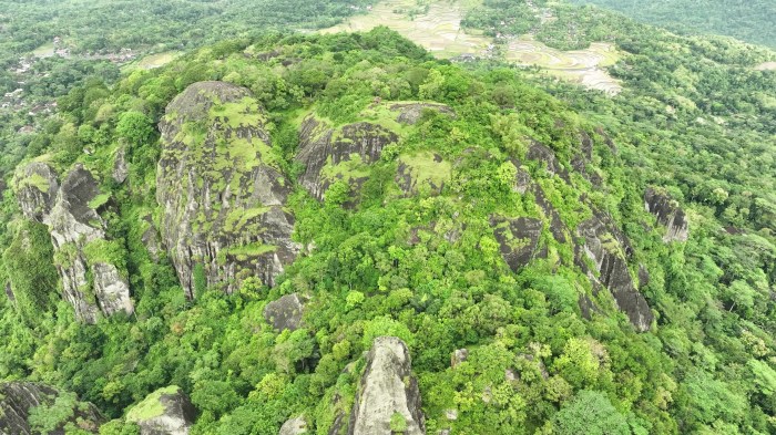 Sejarah gunung api purba nglanggeran