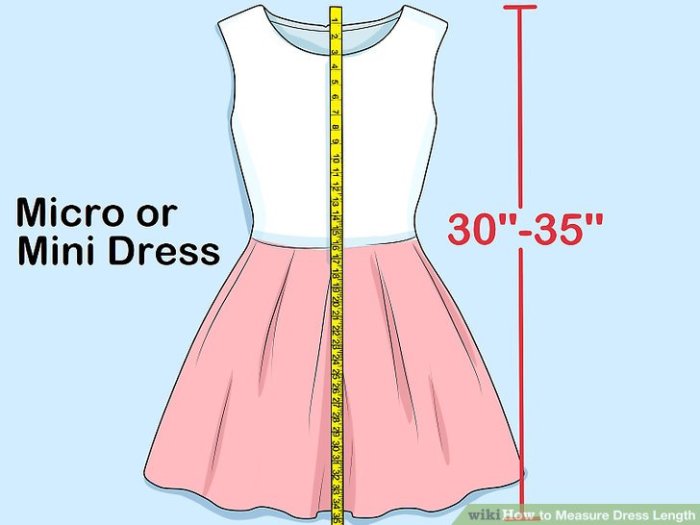 Size measure dress