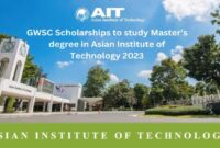 Beasiswa s2 dan s3 di asian institute of technology thailand