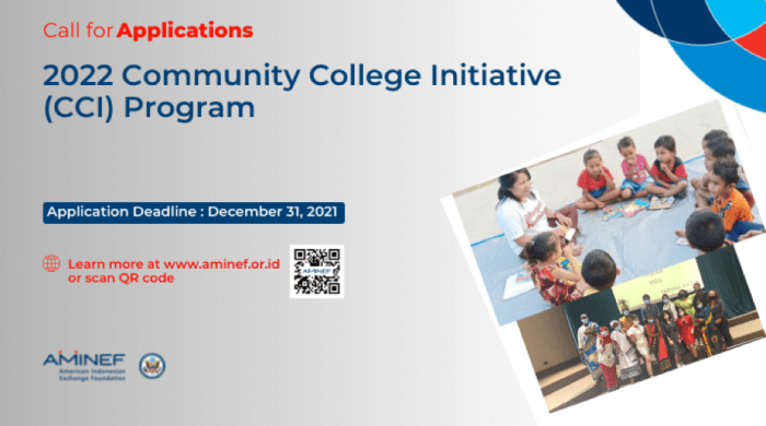 Beasiswa aminef program community collage initiative di amerika