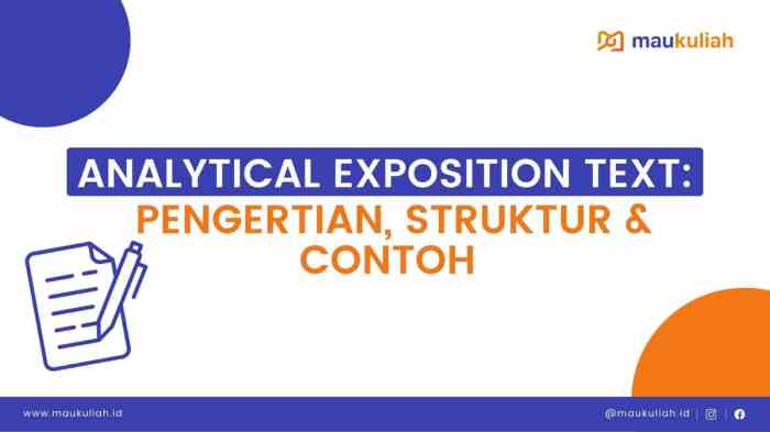 Analytical exposition teks inggris bahas