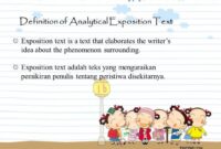 Materi analytical exposition dalam bahasa inggris