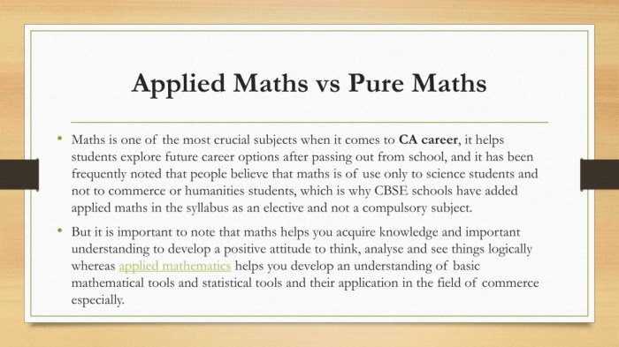 Mathematics pure