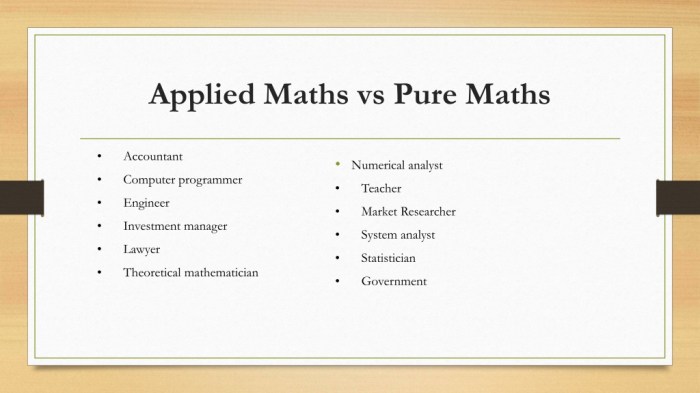 Perbedaan pendidikan matematika dan matematika murni