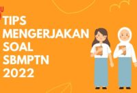 Contoh soal sbmptn 2022