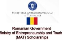 The romanian government ministry of entrepreneurship and tourism scholarship s1 s2 s3 1