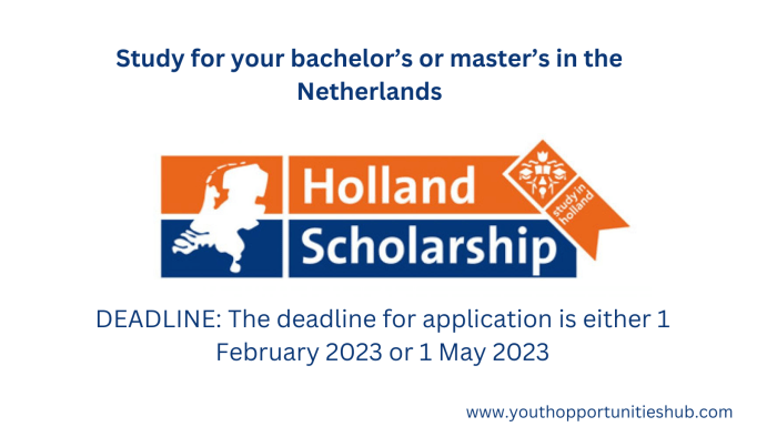 Beasiswa s1 dan s2 dari holland scholarship belanda