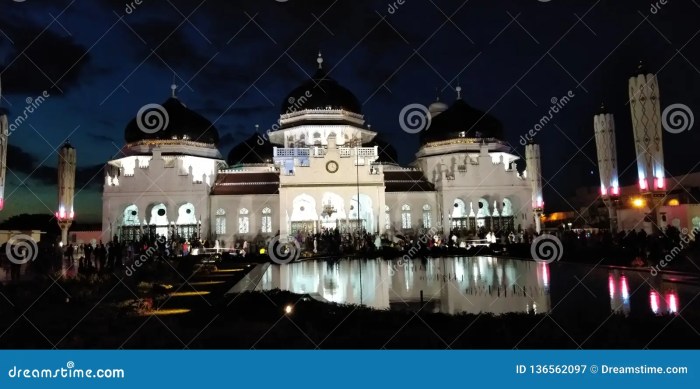 Baiturrahman aceh kota kp pante jl kulu keumala sari masjid