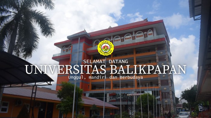 Balikpapan universitas kampus kalimantan uniba terkenal