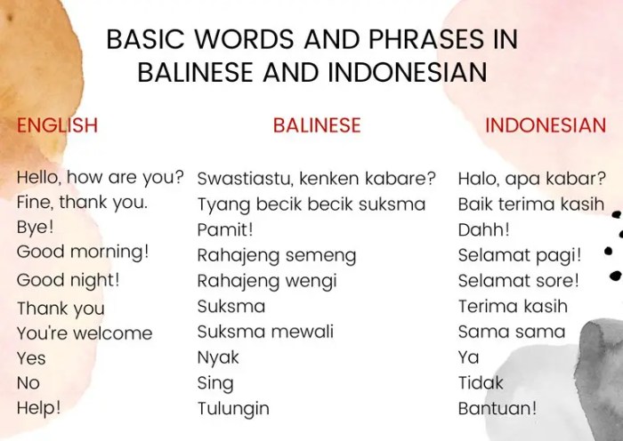 Sejarah bahasa bali