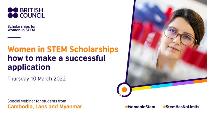 British council scholarships for women in stem university of glasgow s2 1