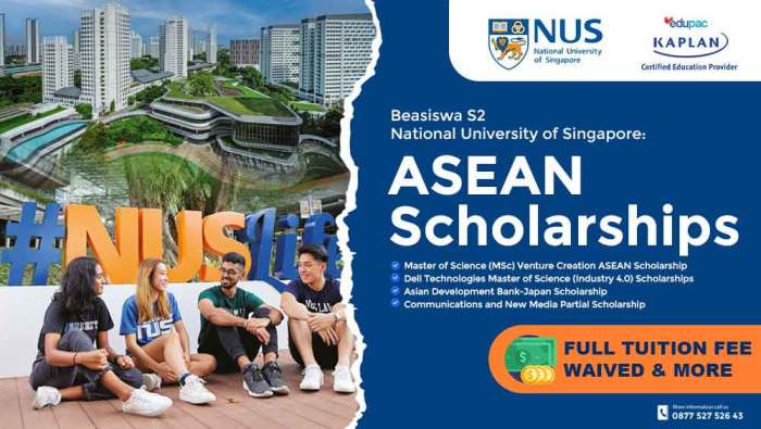 Beasiswa s1 di national university of singapore nus singapura