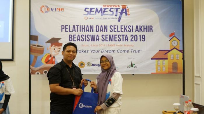 Beasiswa semesta sevima mencari siswa bertalenta s1 1