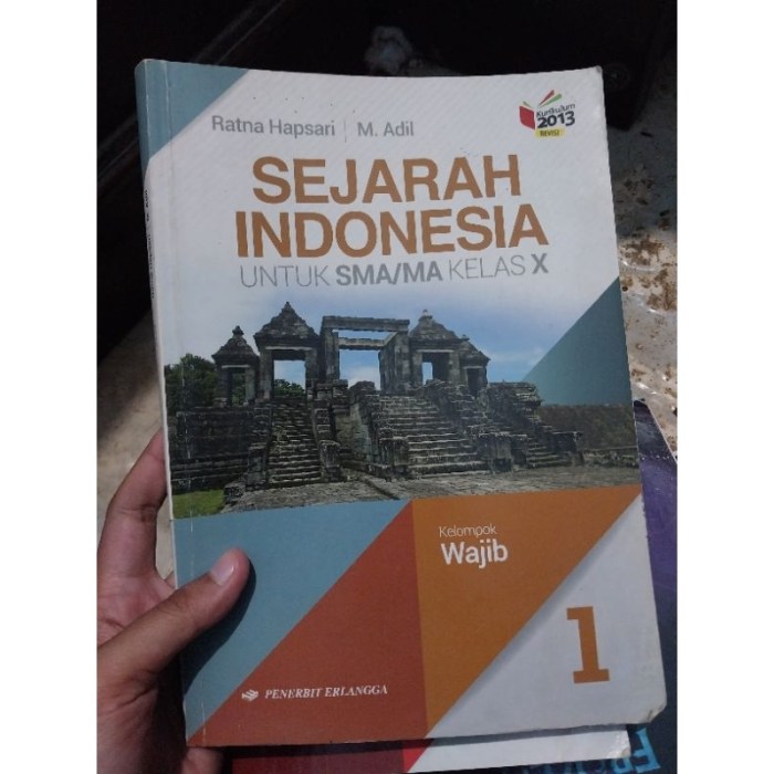 Buku sejarah indonesia kelas 10 semester 2