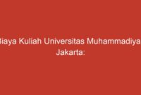 Umy biaya kuliah yogyakarta magister keperawatan muhammadiyah universitas