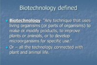 Pengertian bioteknologi secara etimologis dalam ilmu biologi