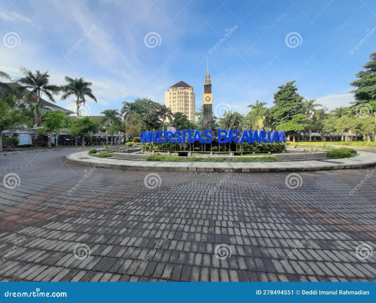 Gedung rektorat universitas brawijaya