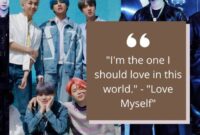 Quotes bts bahasa inggris dan artinya