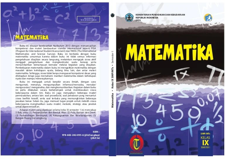 Buku bse matematika kelas 9 kurikulum 2013