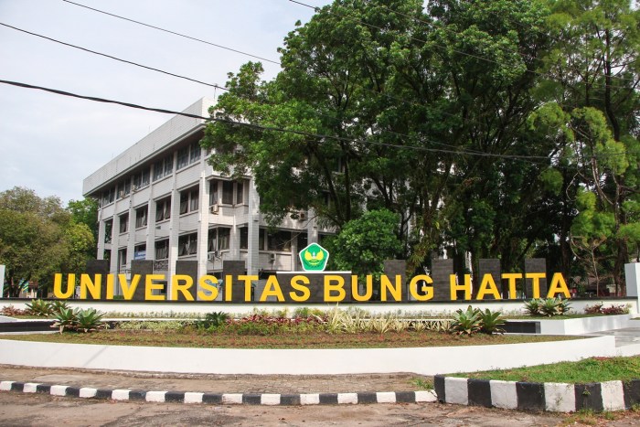 Bung hatta universitas bunghatta sejarah kampus perkembangan padang singkat informasi pengajuan mahasiswa kms aktivis akademik piagam wisuda