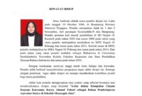 Contoh biodata penulis cerpen