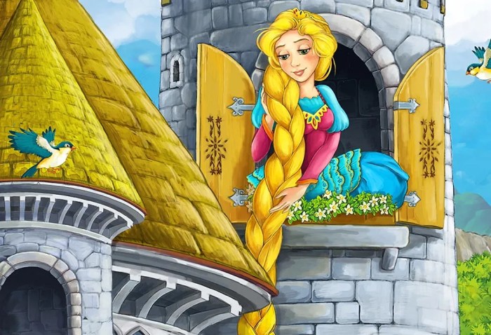 Cerita rapunzel dalam bahasa inggris