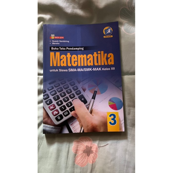 Buku matematika peminatan kelas 12 kurikulum 2013 pdf