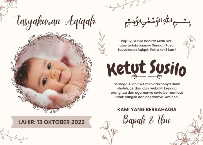 Cara menghitung hari kelahiran untuk aqiqah