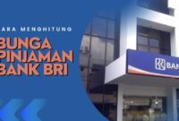 Cara hitung pinjaman bank bri