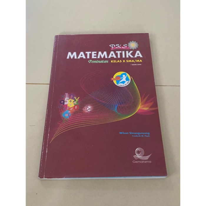 Buku matematika ktsp kelas x