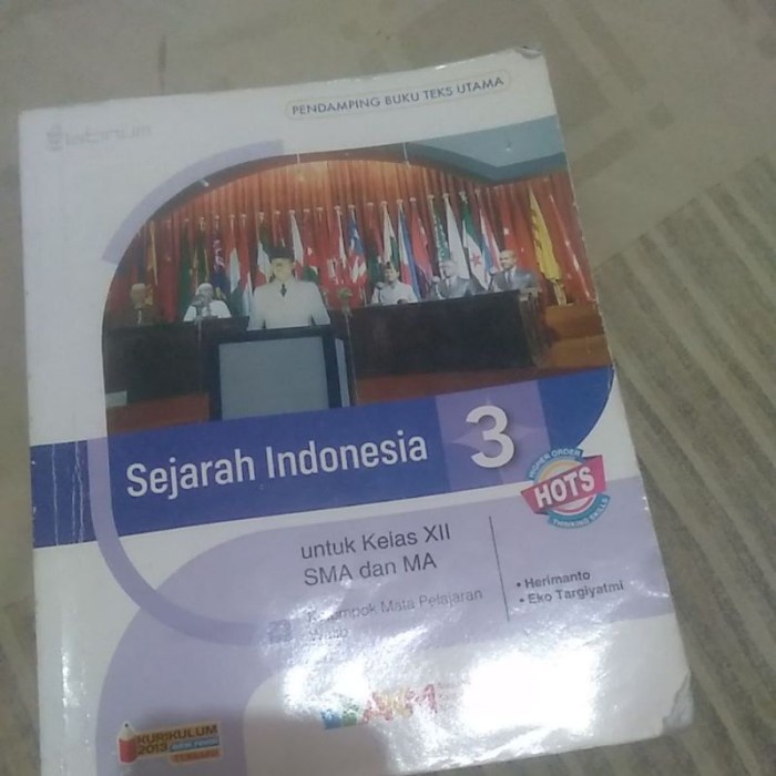 Kisi kisi sejarah indonesia kelas 12 semester 1